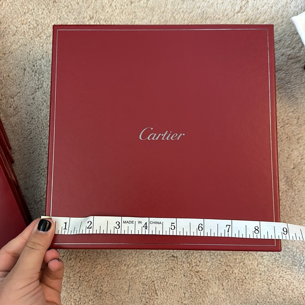 Cartier Bags, Boxes, Cleaning Brush, & Polishing Cloth - Picture 3 of 5